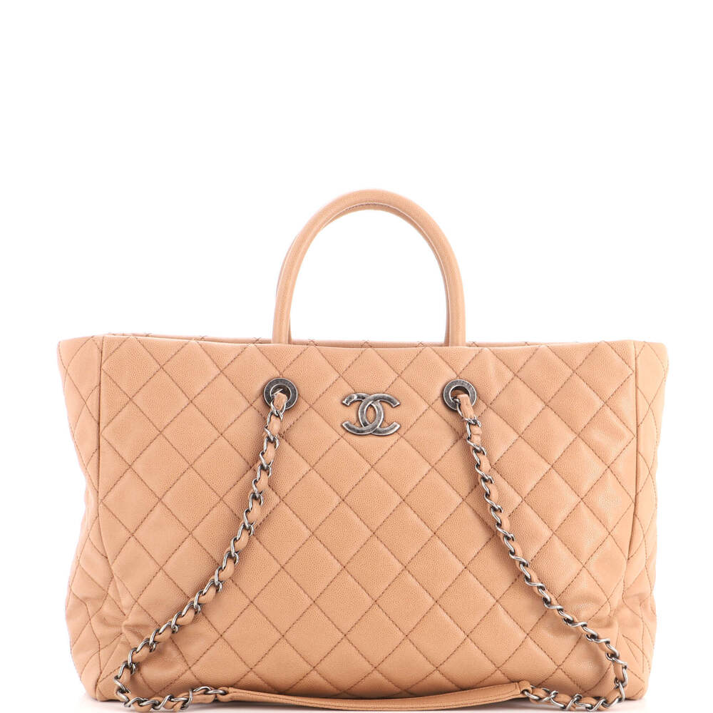Chanel Large Coco Handle Shopping Tote